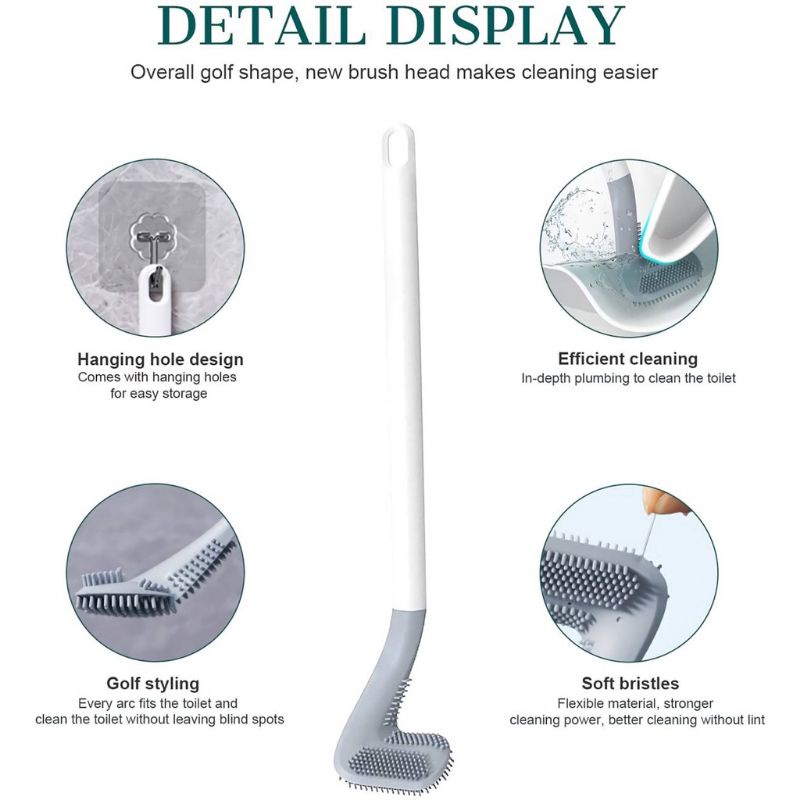 MJ88 SIKAT BRUSH GOLF TOILET / SIKAT SILIKON PEMBERSIH KAMAR MANDI SUPER MURAH