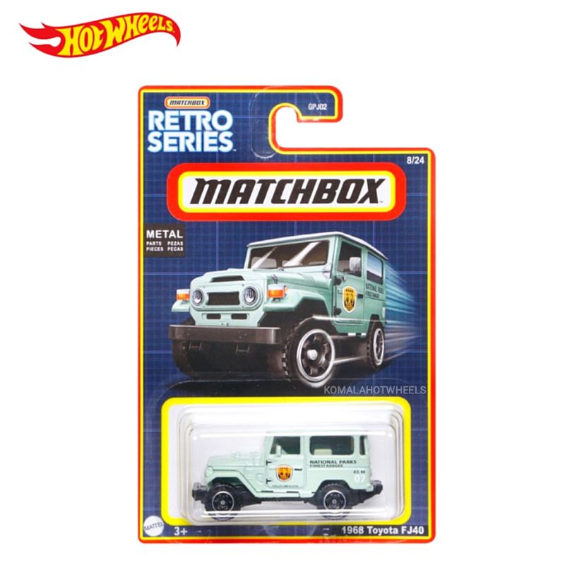 Matchbox 1968 Toyota FJ40 Hardtop Retro Series
