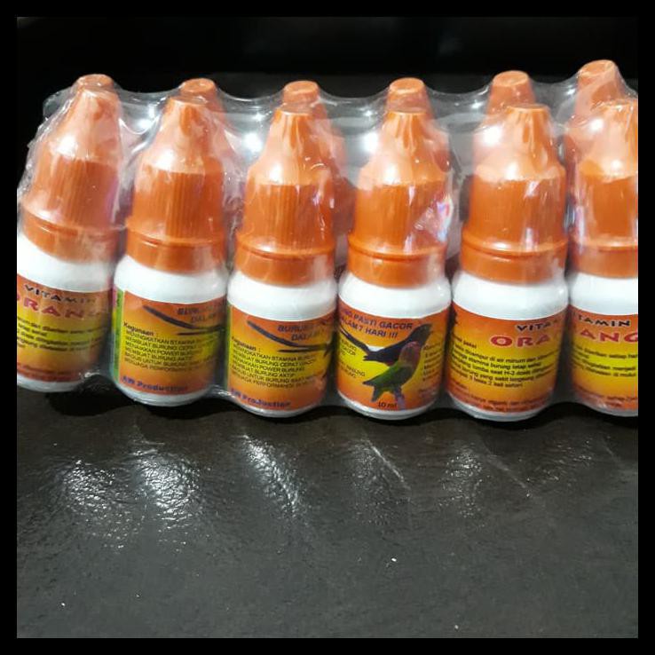 Grosir Vitamin Orange Vitamin Burung Formula Gacor Suplemen