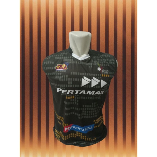 ND3 kaos olahraga Proliga Pertamina Pertamax songket(kode024)