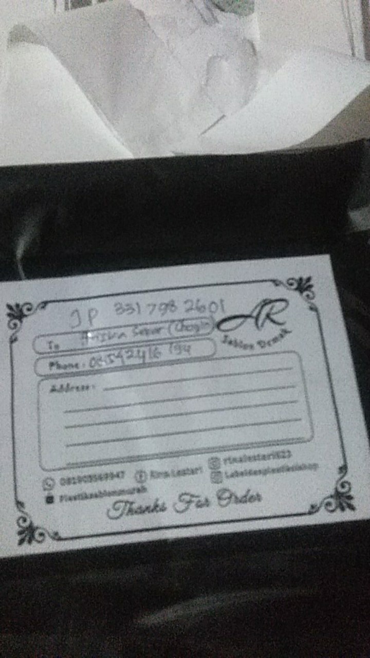 Plastik Sablon Murah, Plastik Olshop, Plastik Kresek, Plastik Murah Free Desain