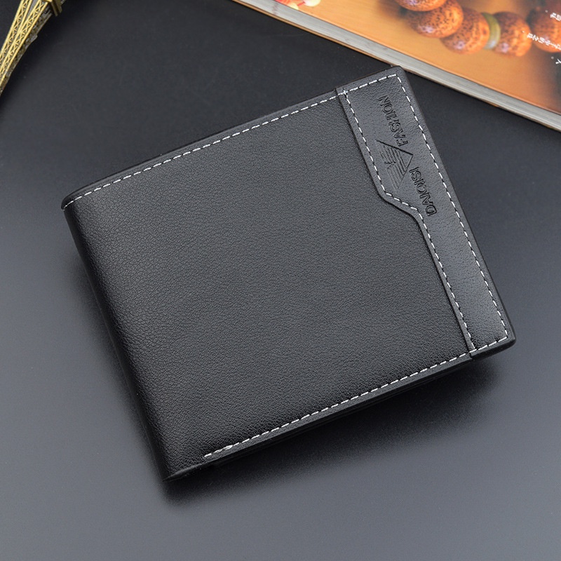 DOMPET LIPAT PRIA ORIGINAL HITAM COLACO WA373B5 KECIL SLOT SIMPLE PENDEK KULIT KARTU BANYAK COWOK BATAM KEREN PREMIUIM BRANDED MURAh