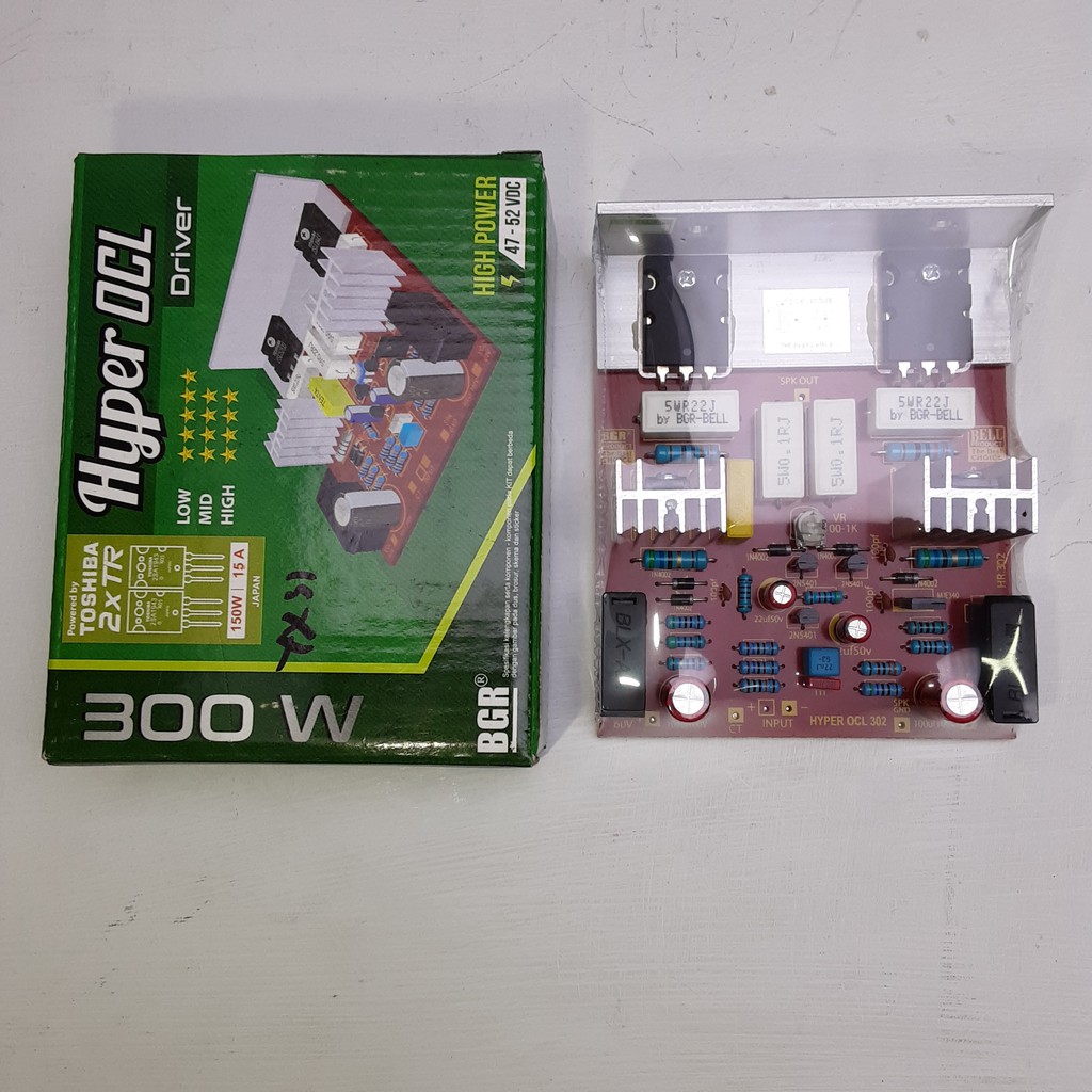 Kit Power Mono 300watt Hiper OCL by RGB