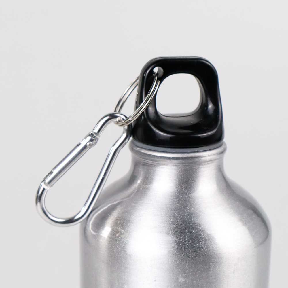 TD-AI TaffSPORT Botol Minum Olahraga Aluminium 750ml Dengan Karabiner - H2GO