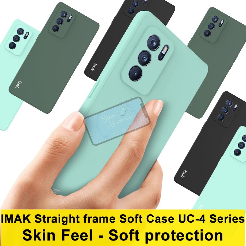 Original Imak Ultra thin Frosted Oppo Reno 6 Pro 5G Matte Soft Case Reno6 Pro 5G