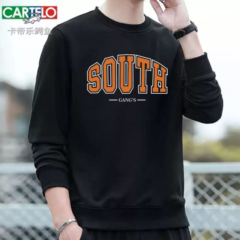 KAOS PRIA ( SOUTH ) BAJU DISTRO PRIA LENGAN PANJANG MODEL TERBARU