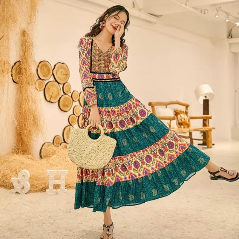 [Basica Moda] 15660 Dress Kazakh Import 01