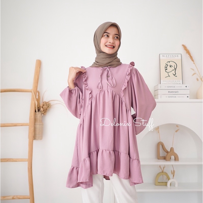 Rafaella crinkle tunik