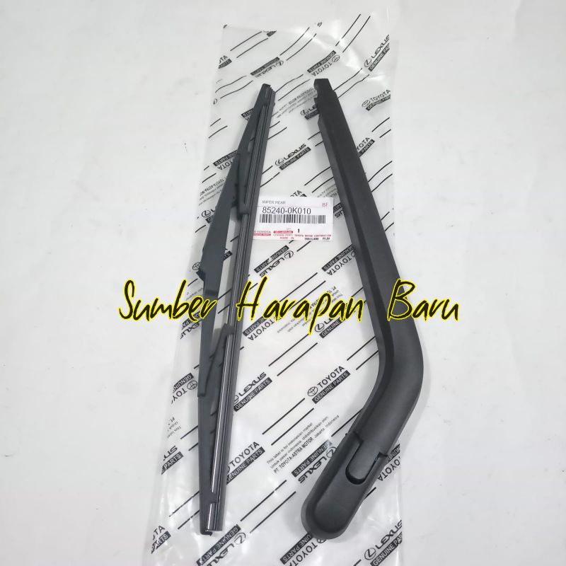 Jual Wiper Arm Blade Assy Belakang Toyota Avanza Innova Old Original Set Plus Gagang Shopee