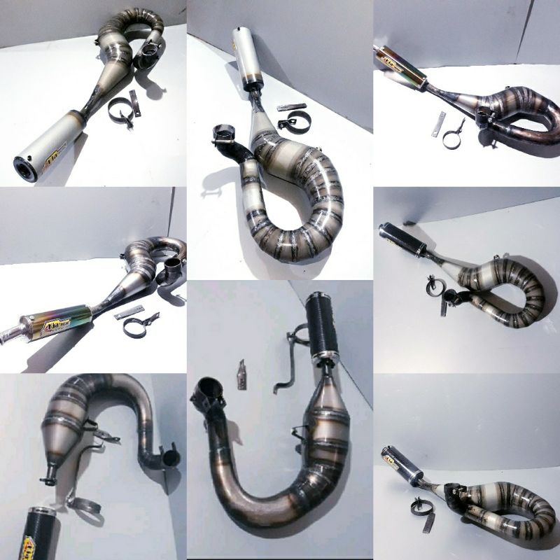Knalpot Vespa Racing Spartan/Excel 200