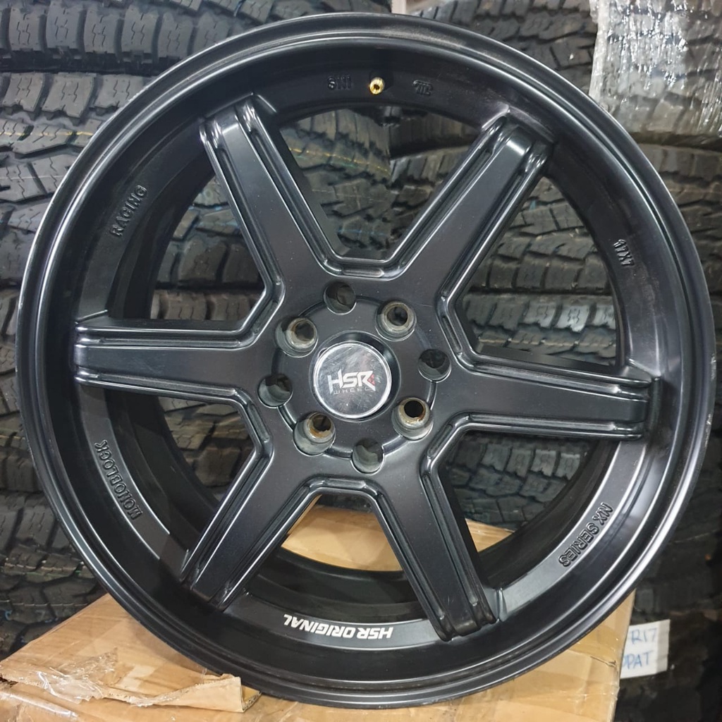 Velg Mobil Bekas Type MINAS Ring 17 Avanza Xenia Mobilio Vios Avega BLACK