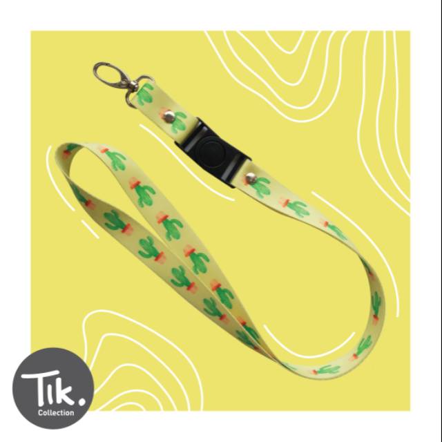 

Lanyard Kaktus 03 / Gantungan ID Card