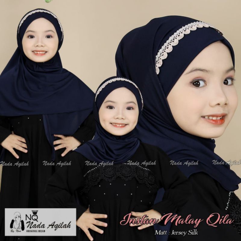 JILBAB MALAY ANAK AQILA / JILBAB ANAK INSTAN / JILBAB MALAY ANAK / HIJAB ANAK INSTAN / JILBAB JERSEY ANAK / JILBAB ANAK / HIJAB ANAK