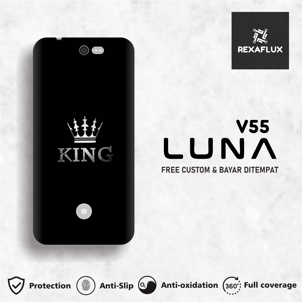 *2Pcs* LUNA V55 V55C Garskin Case/Stiker Protector Free Customs & COD