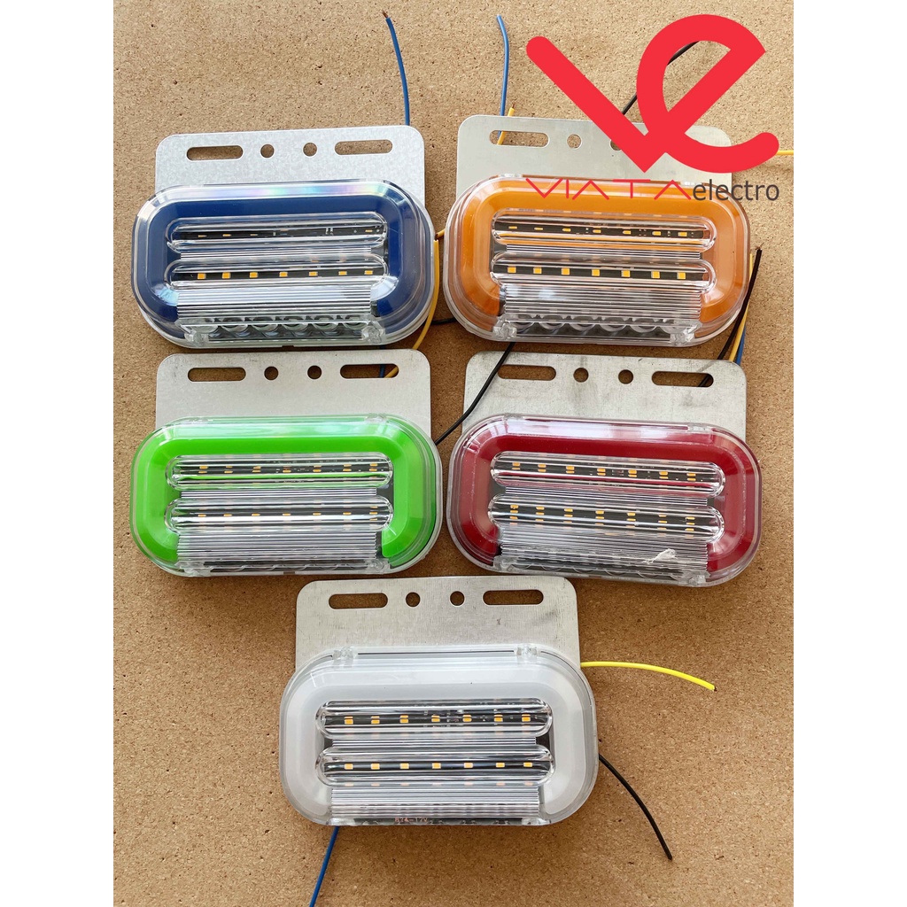 LED BAK TRUK OVAL 12 &amp; 24V LED BAK SAMPING LED SEIN RUNNING STOPLAMP