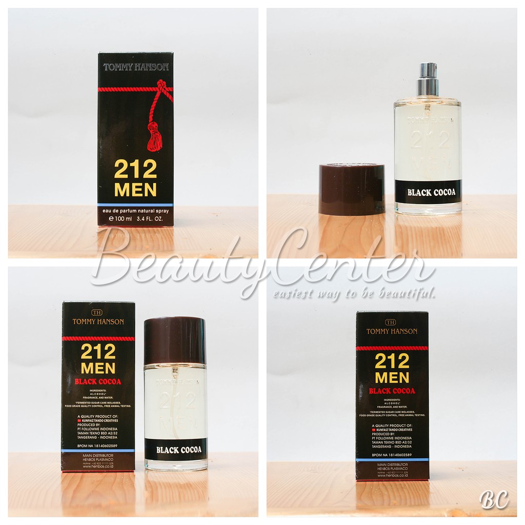 Parfum Tommy Hanson 212 Men Black Cocoa / 100ml