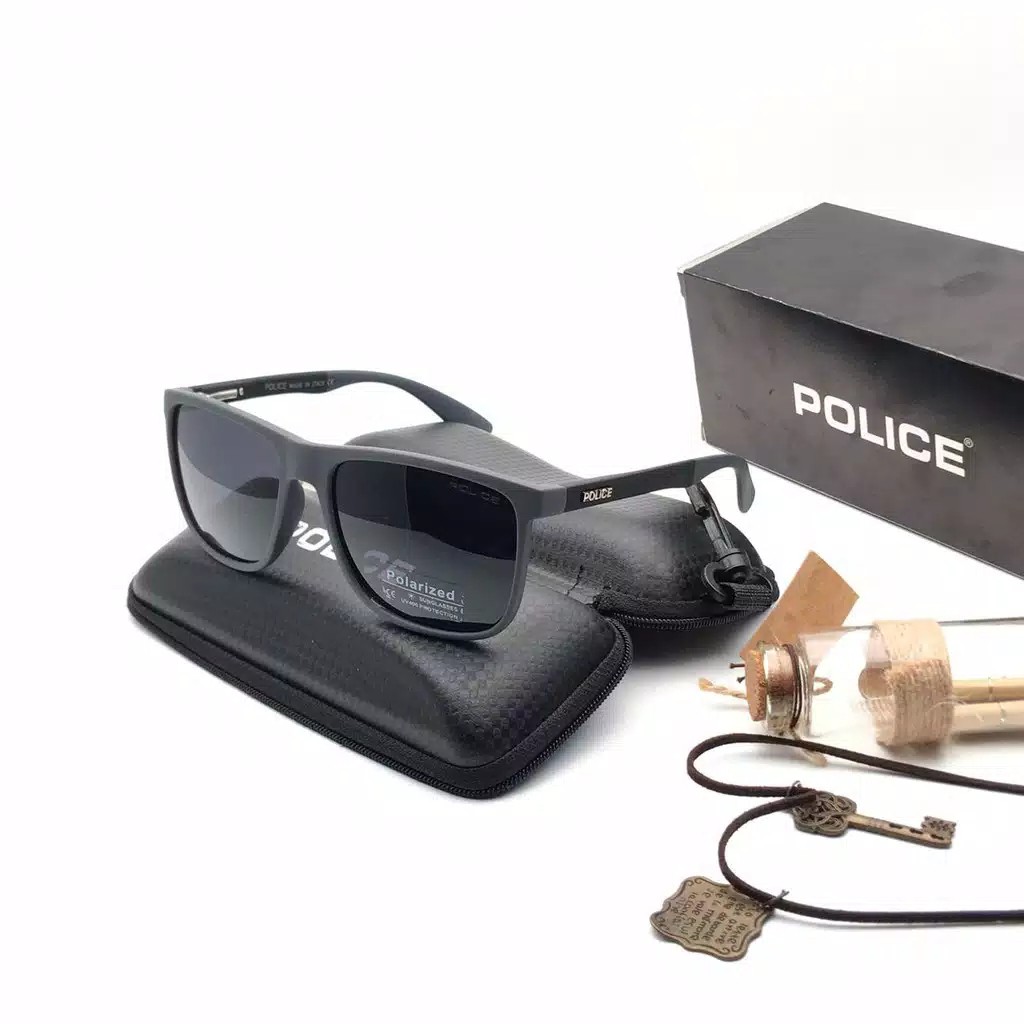 Kacamata / Sunglass Pria Polise 1043 + Bonus Cairan Pembersih Termurah