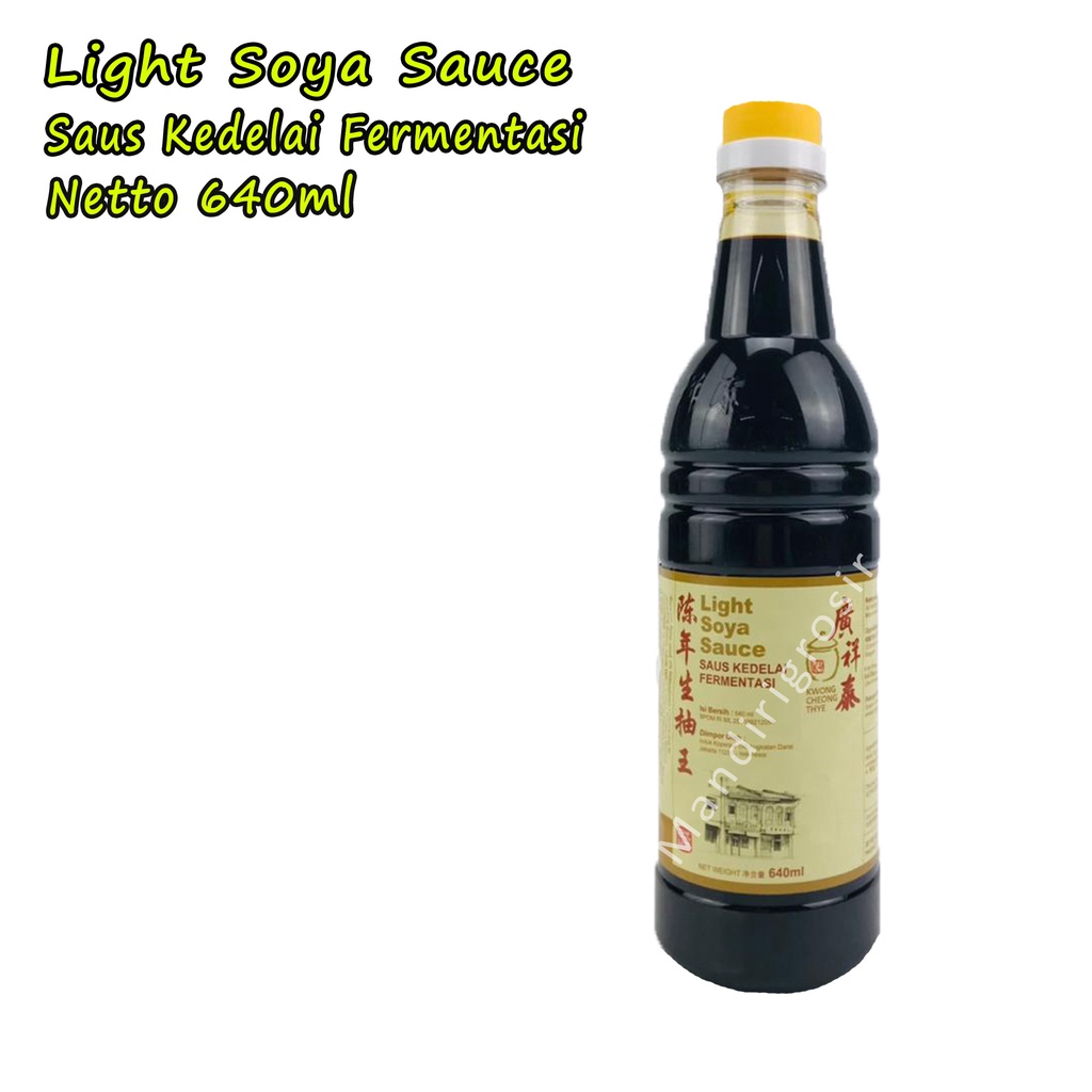 Light Soya Sauce * Saus Kedelai Fermentasi * 640ml