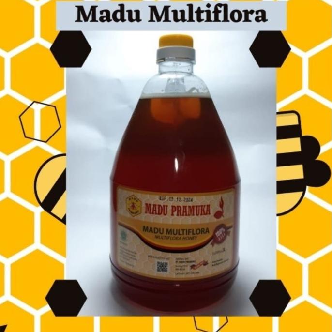 

Madu Multiflora Pramuka (Kemasan 2 Liter)