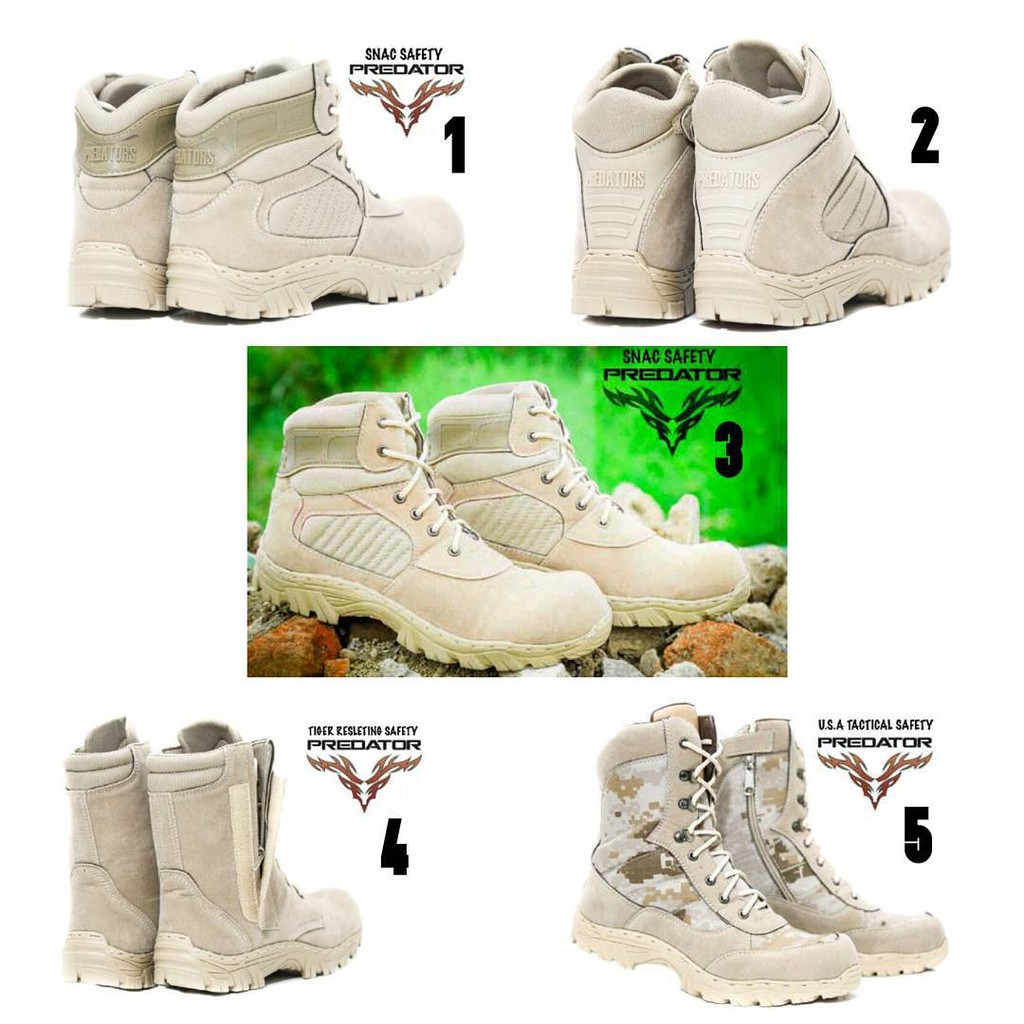sepatu boots delta predator tactical 39-43