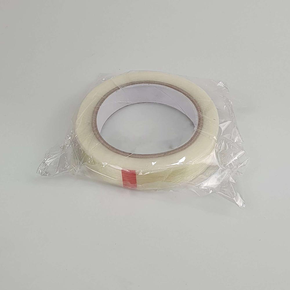 Lakban Super Strong Grid Fiber Tape 20mm 25 Meter - GF25M - White