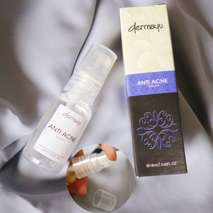 [ORI] Dermayu Serum Anti Acne Membantu Merawat Kulit Berjerawat dalam 2 Minggu Original dan BPOM