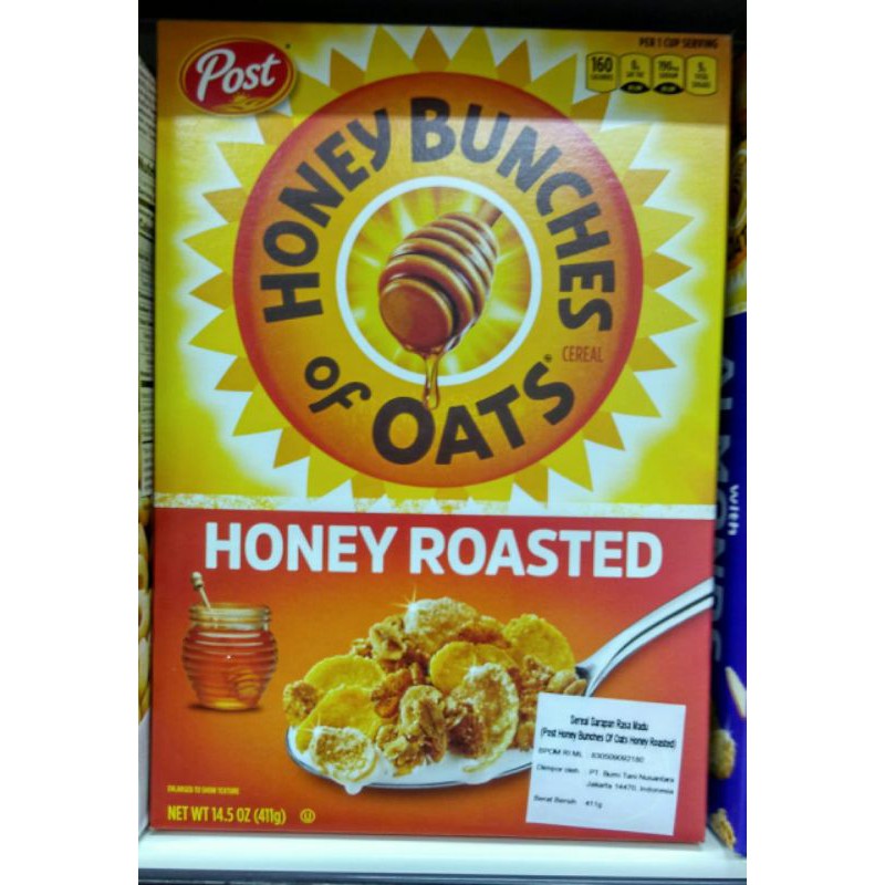 

POST HONEY BUNCHES HONEY ROASTED 411 GRAM