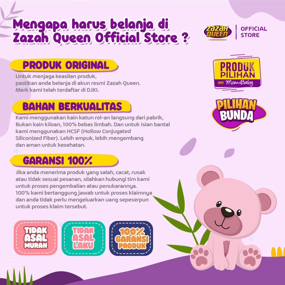 [JUMBO] Sofa Bayi Mahkota Raja / Kasur Bayi Empuk / Bantal bayi