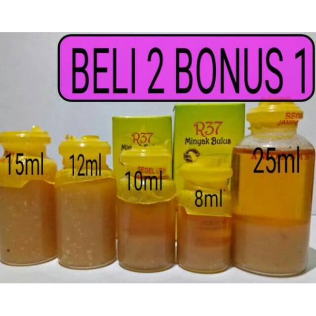 MINYAK BULUS R37 15ml