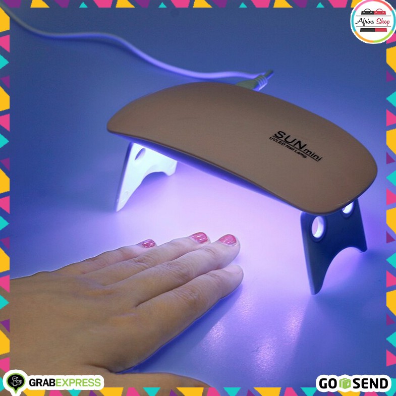 Pengering Kutek Kuku UV LED 6W - Pink