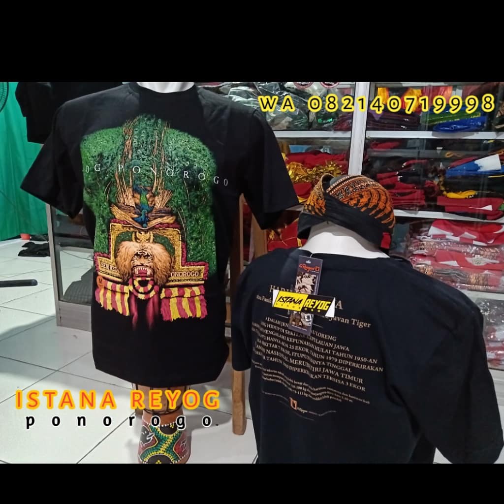 KAOS  BUDAYA REYOG PONOROGO PAKEMAN ORIGINAL