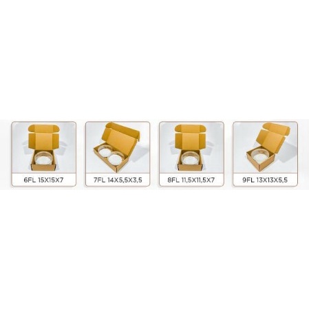 

[POLOS] BOX KRAFT FRONT LOCK / CORRUGATED E FLUTE / KARDUS / BOX PACKING