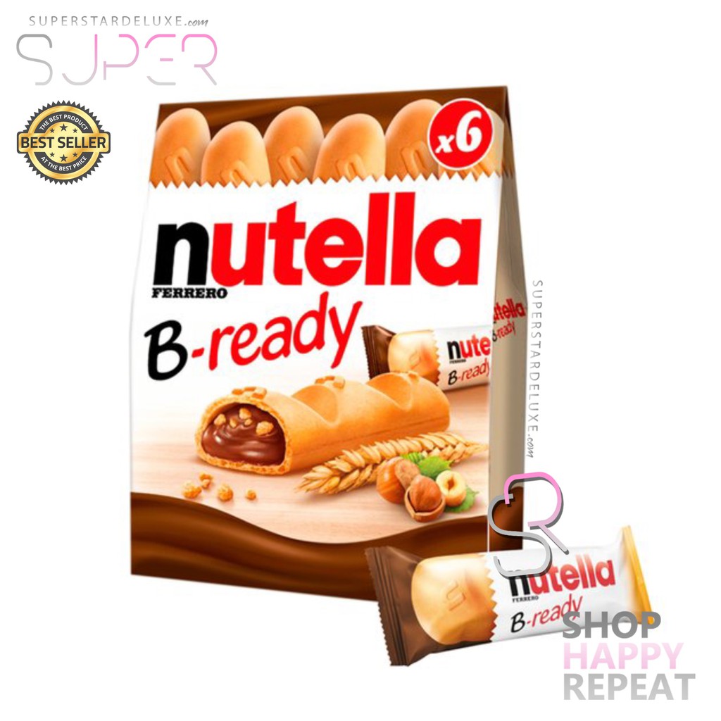 

Nutella B-Ready - Snack Biscuit Roti BESTSELLER