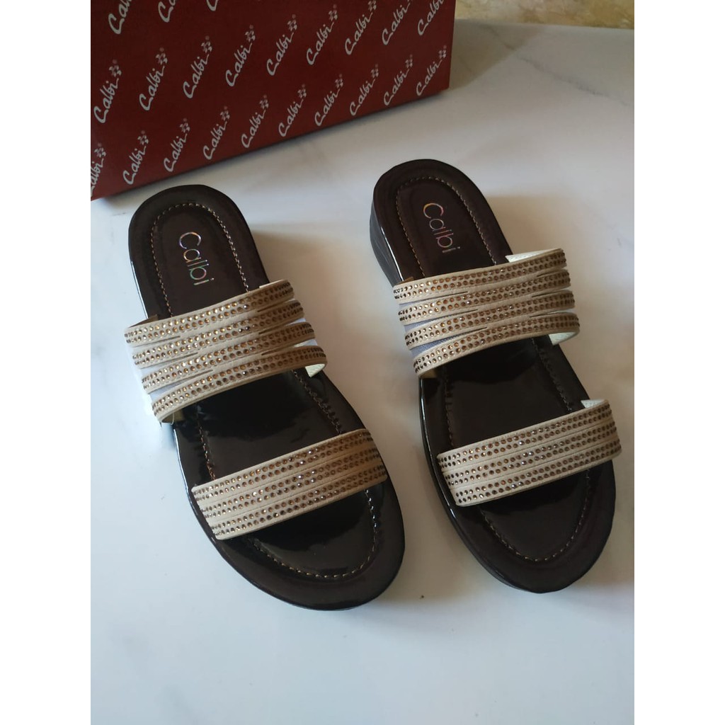 sz 36-40 Wedges pendek ringan 2 tali  RAX 1818 merk CALBI
