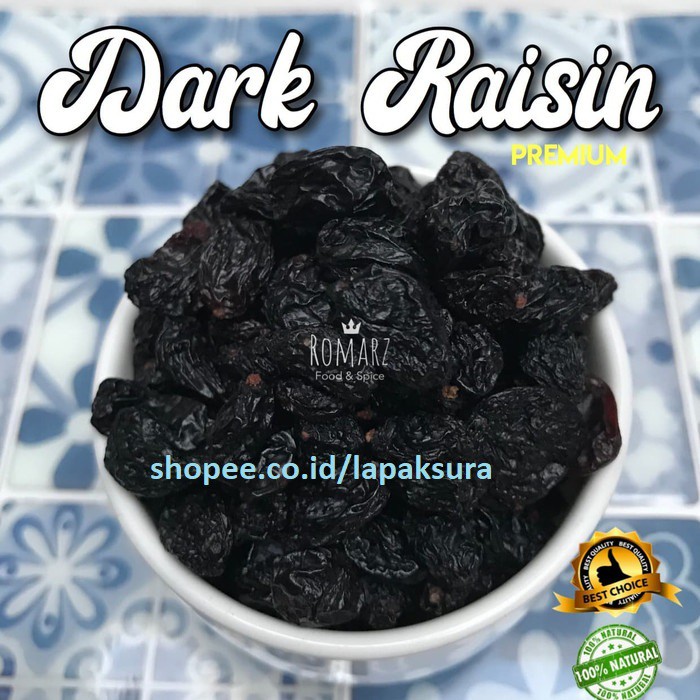 

Kismis Raisin Hitam Black Anggur Premium