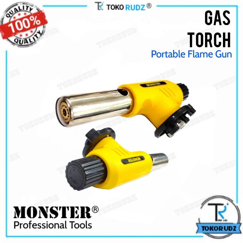 Portable Gas Torch / BBQ Blow Torch / Flame Gun / Korek 807