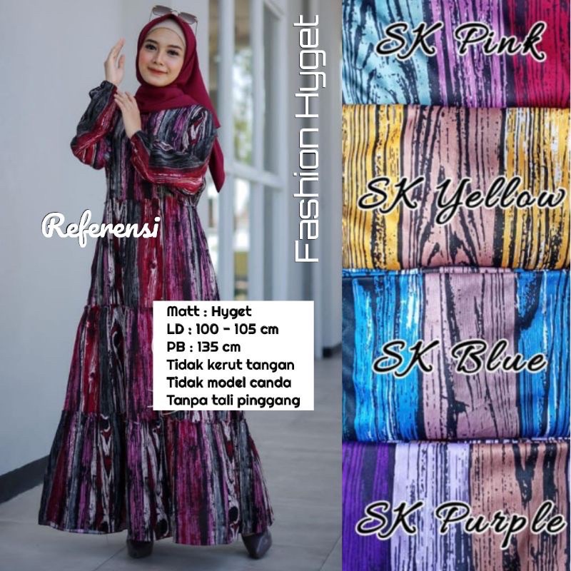 GAMIS LURIK MOTIF TERBARU / GROSIR GAMIS TERMURAH JUMBO