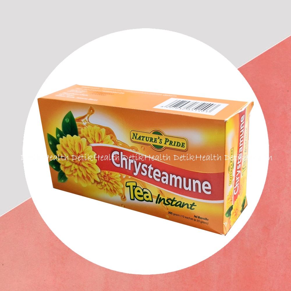 

Nature's Pride Chrysteamune Tea Instant 10 Sachet - Teh Chrysanthemum