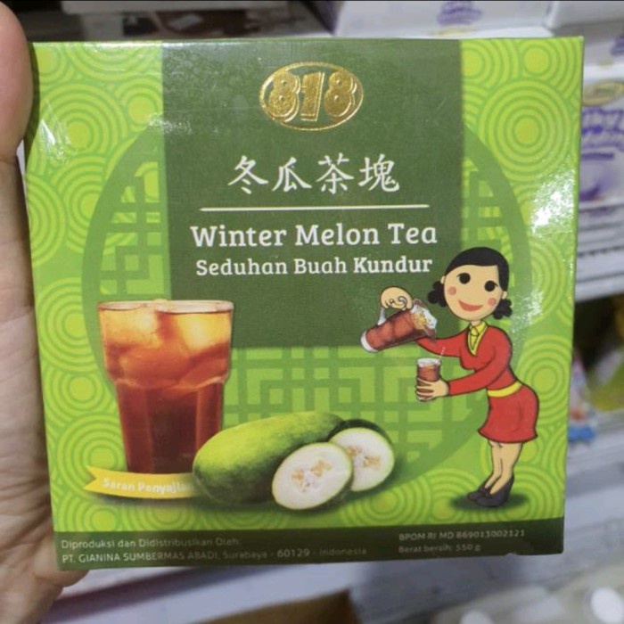 

(BISA COD) 818 winter melon tea 500gr / seduhan buah kundur