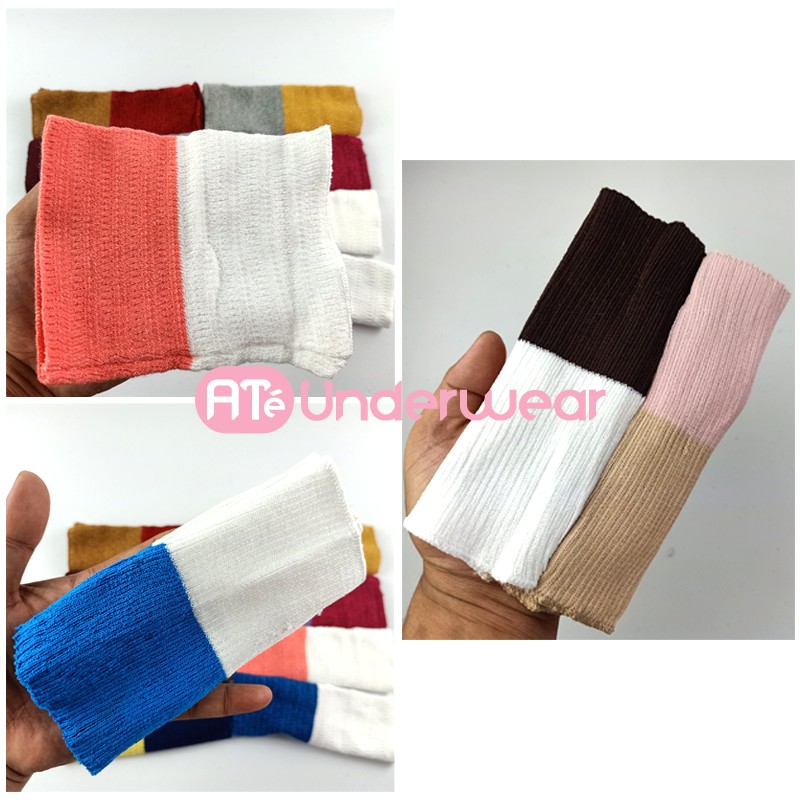 AT259-Ciput Rajut 4 warn/bandana rajut 2 warna