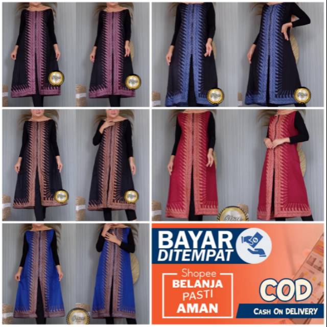 CARDIGAN | LONG CARDI BATIK | LONG CARDY | BATIK | MURAH