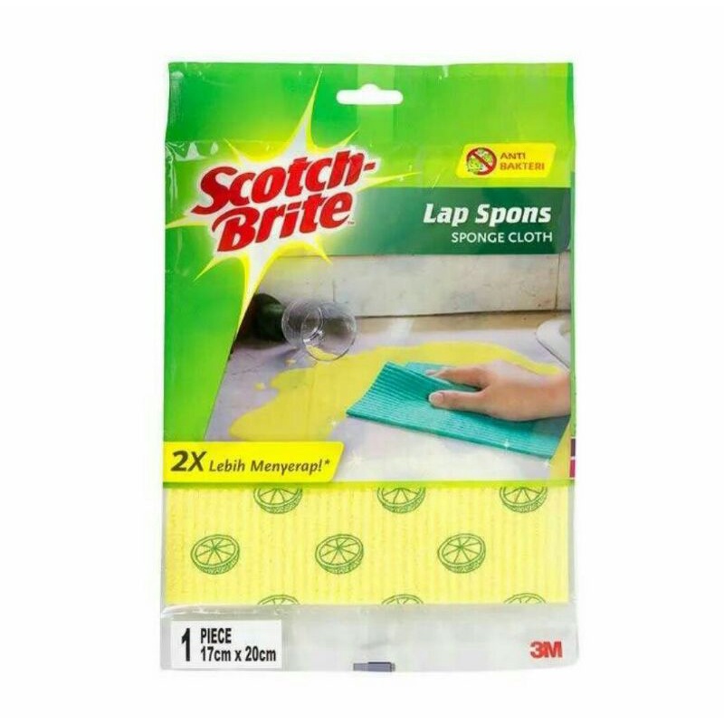 scotch brite lap spon scotch brite sponge cloth