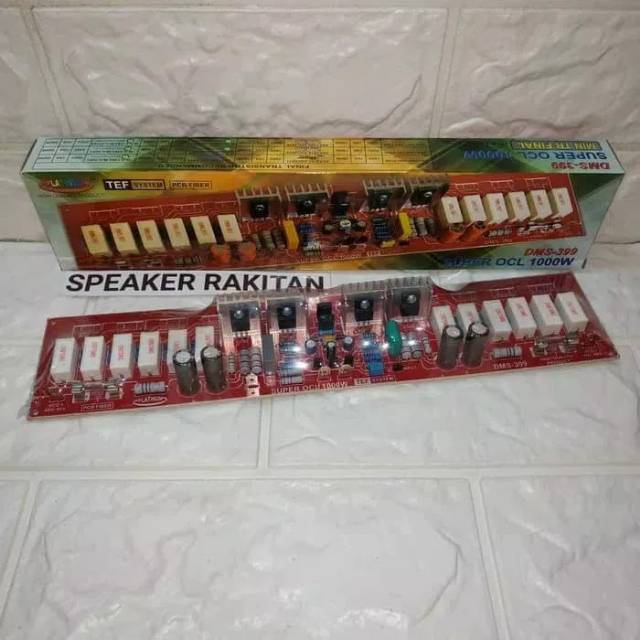 Kit Driver Power Amplifier SUPER OCL 1000Watt DMS-399