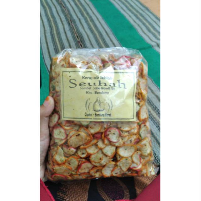 Seblak seuhah cabe rawit ijo khas cipatat 1/2 kg ( 500 gram)