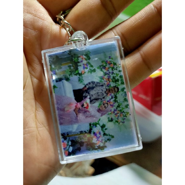 [COD] GANCI AKRILIK 2 SISI FOTO CUSTOM ( BISA REQUEST FOTO SENDIRI)