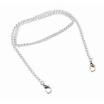 Kalung Gantungan Masker Strap Mask Hanging Silver Chain Series