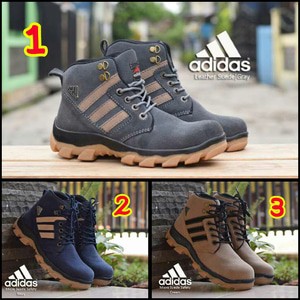 SEPATU BOOTS PRIA ADIDAS RAMBO SAFETY MADE IN VIETNAM ASLI 100% IMPORT