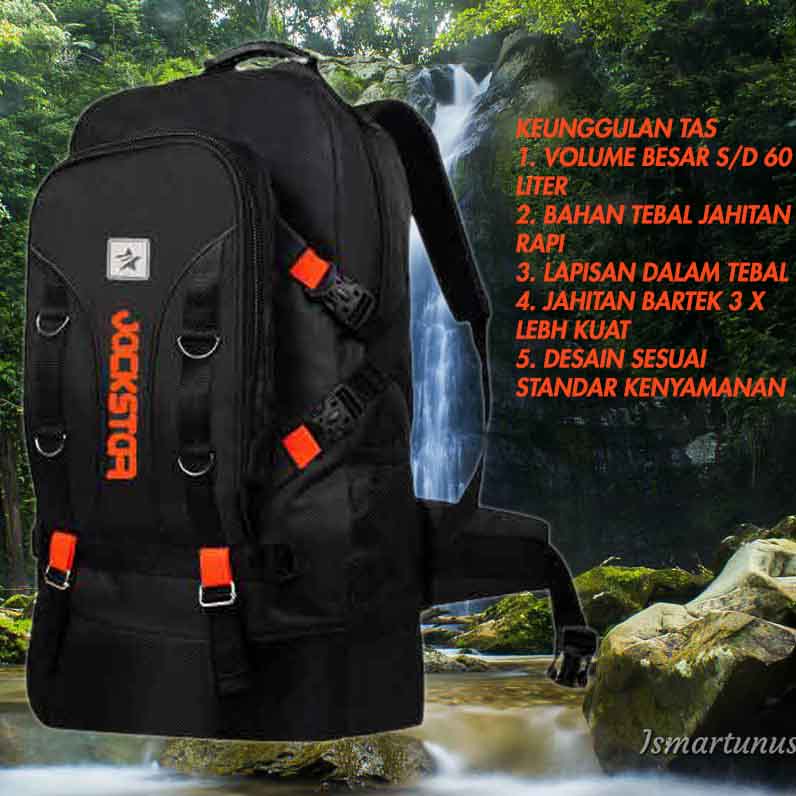 Tas Ransel Jumbo Tas Punggung 60 Liter Tas Ransel Pria Ransel Pria Tas Ransel Pria Tas Ransel Cowok Tas Ransel Besar Tas Ransel Gunung Pria Tas Ransel Laki Laki Tas Ransel Pria Murah Terlaris Jackstar Tas Gunung Tas Outdoor Tas Hiking