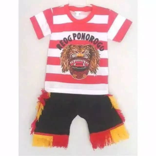 SETELAN BAJU ANAK LAKI LAKI // BAJU ADAT JAWA ANAK // BAJU REOG ANAK // KOSTUM ANAK