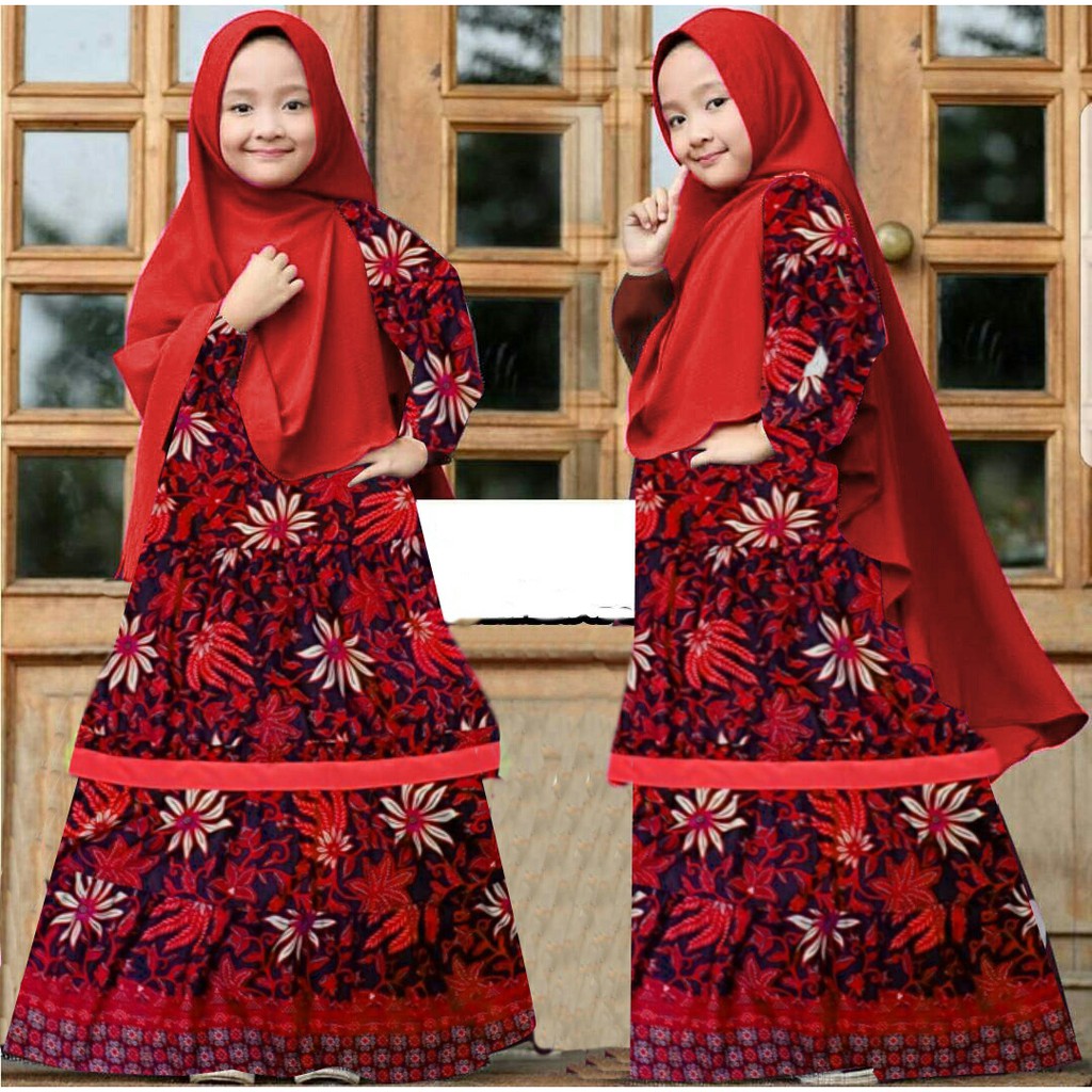 ESHAL WEAR GAMIS ANAK BATIK MALDA